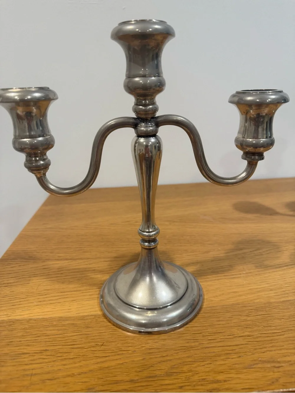 Vintage Italian Silverplate 3-Light Candelabra Pair - Elegant 10